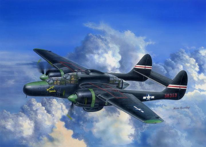 Actual product image Hobby Boss US P-61C Black Widow