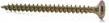 Produktbild Haushalt CHIPBOARD SCREW 3.5X40 YLW ZP 25PCS G1 (25 Schrauben pro Stück)