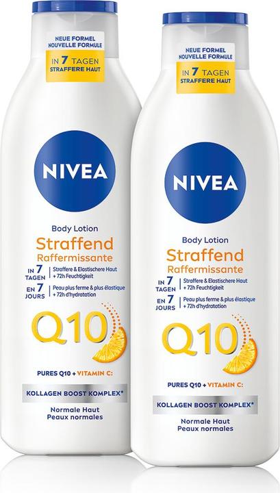 Produktbild NIVEA Straffende Body Lotion Q10 + Vitamin C DUO (Körperlotion, 500 ml)