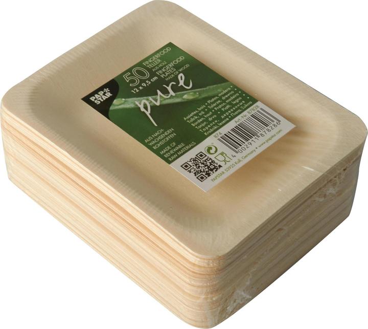 Actual product image Papstar Disposable plates Pure (50 x)