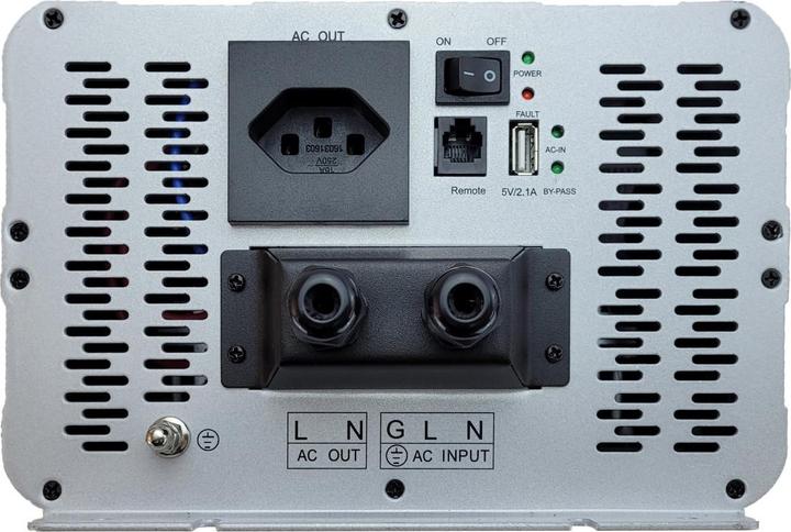 Produktbild Noqon NSC3012 3000W/12V Sinus-Wechselrichter mit Ladegerät, NVS- und USV-Funktion