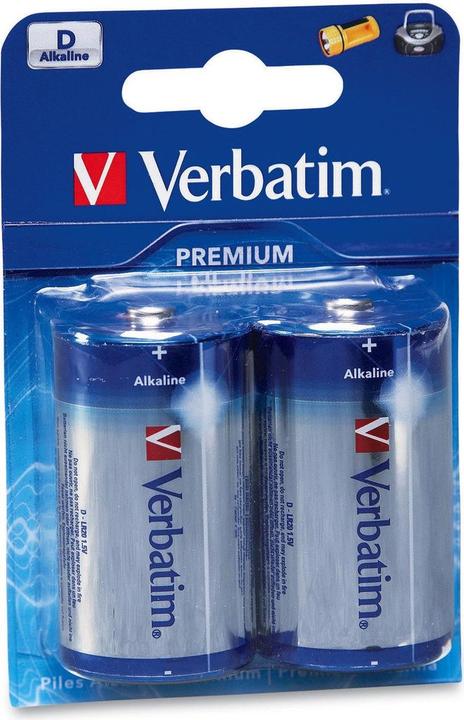 Immagine prodotto Verbatim Confezione 2 Pile D (2 pz., D)