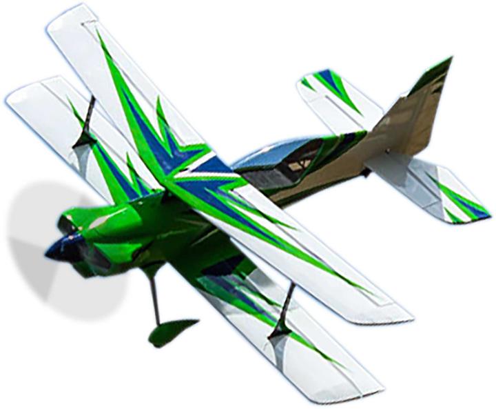 Produktbild Extremeflight-RC Peregrine 53" grün/weiss Doppeldecker ARF