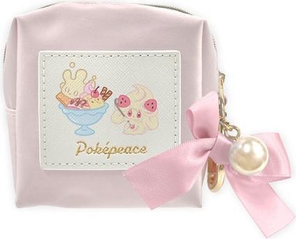Pokémon PokePeace Mini Pouch with Carabiner Milcery & Alcremie Sweets Shop