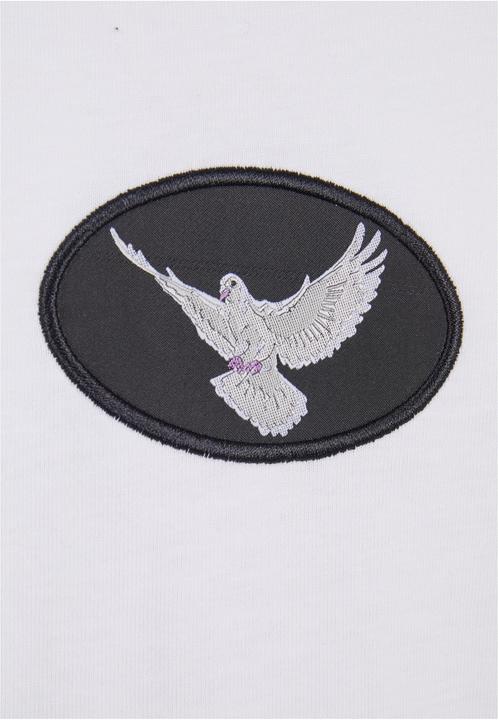 Immagine prodotto Mister Tee Maglietta con patch a forma di colomba - 82601 (S)
