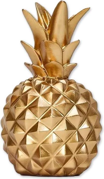 Produktbild Cbx Goldene Ananas Statue Dekoration 12.5cm (7.5 x 7.5 x 12.5 cm)