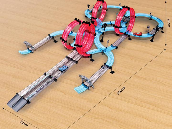 Image du produit Avizar Reibungsauto Rennstrecke Spielzeug