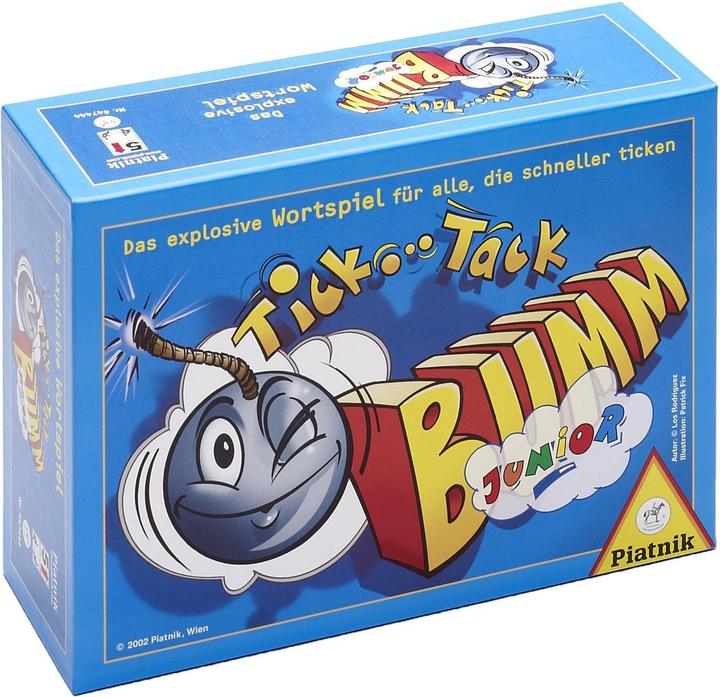 Actual product image Piatnik Tick Tack Boom Junior (German)