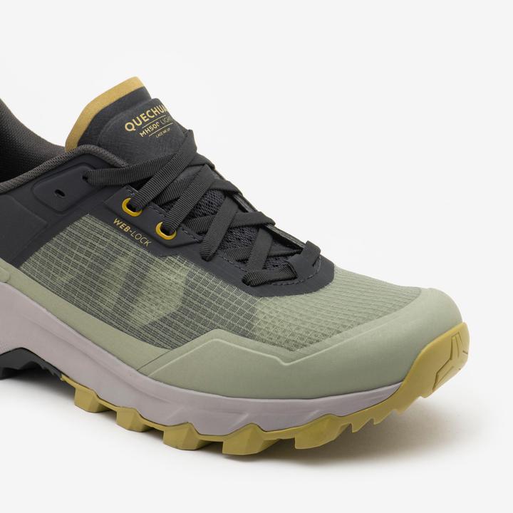 Quechua Wanderschuhe Herren - MH500 Light grau