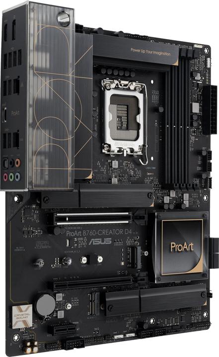 Immagine prodotto ASUS PROART B760-CREATOR D4 (LGA 1700, Intel B760, ATX)