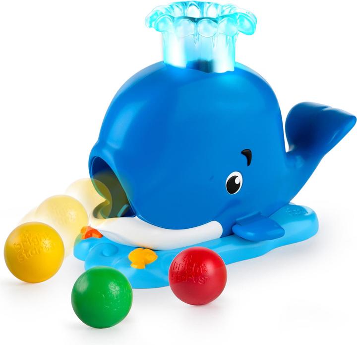 Actual product image Bright Starts Silly spout whale popper