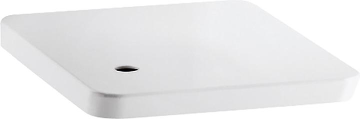 Actual product image Laufen Alessi dOt WC-seat with cover, with automatic lowering device, WITH dOt hole in the cover