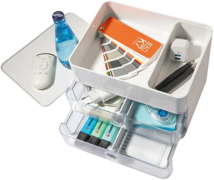 Image du produit Han Schubladenbox Allison Smart-Box Plus 2 Schubladen, Grau