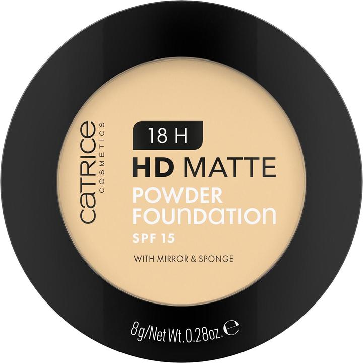 Actual product image Catrice 18H HD Matte Powder Foundation (020N)