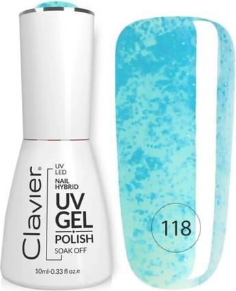 Clavier Luxury Nail Hybrid Uv Gel Hybrid Nail Polish 118 10Ml (10 ml)