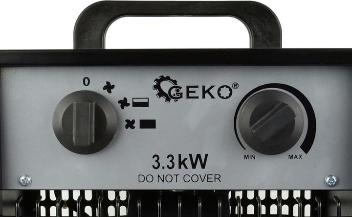 Productafbeelding GEKO Elektrische luchtverwarmer met ventilator 3,3 kW