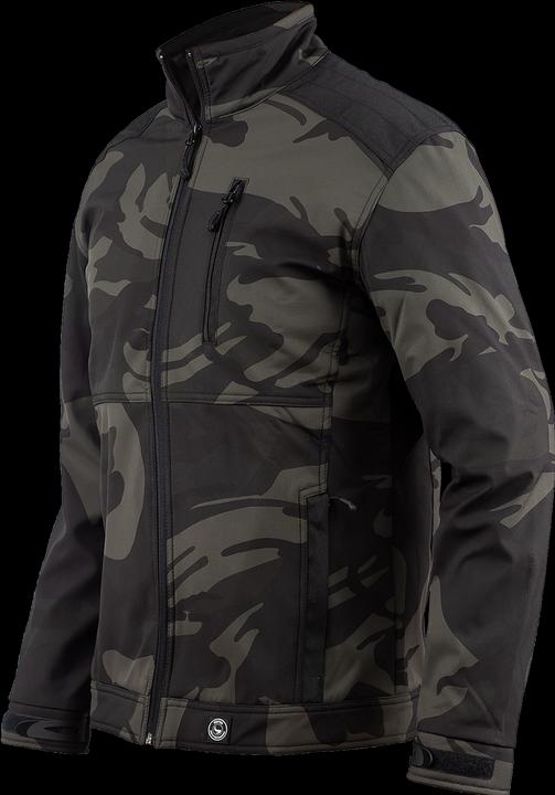 Produktbild Stenso Camouflage Softshell Jacke Bundjacke Camouflage Grösse L (L)