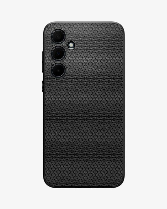 Actual product image Spigen Liquid Air Sam A35 5G czarny/matte black ACS07519 (Samsung Galaxy A35)
