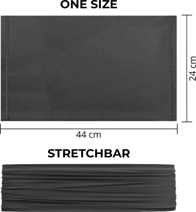 Image du produit Quick Aid TUBE bandana multifonctionnel gris clair
