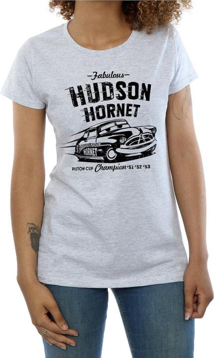 Actual product image Disney Womens/Ladies Cars Hudson Hornet Cotton T-Shirt (L)