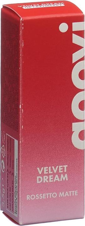 Immagine prodotto Goovi VELVET DREAM Rossetto 06 Mirtillo rosso opaco (Mirtillo rosso opaco)