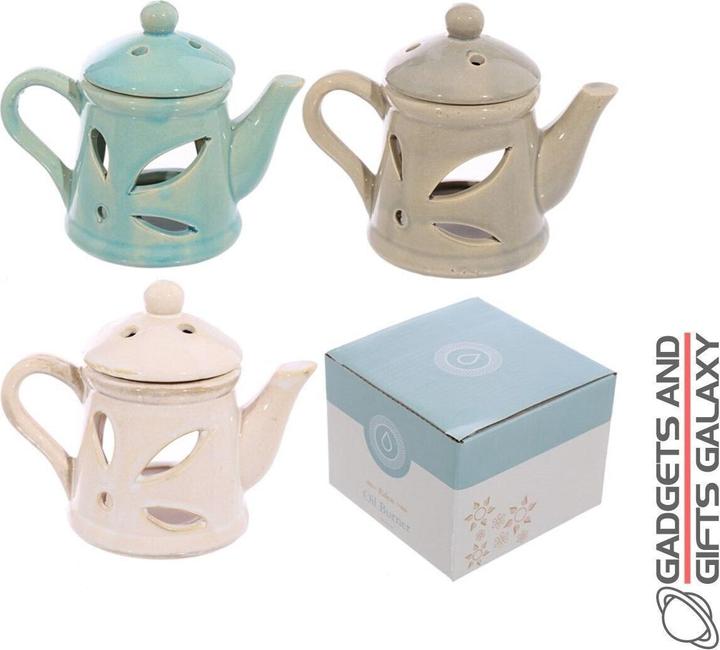 Image du produit Puckator Théière avec couvercle Diffuseur de parfum en céramique (0.15 l)