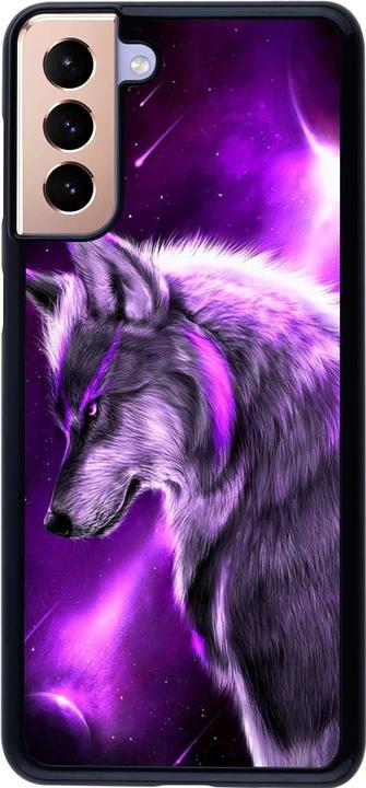 Produktbild PhoneLook Hülle Purple Sky Wolf (Samsung Galaxy S21+ 5G)