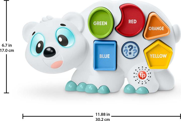 Produktbild Fisher-Price BlinkiLinkis Formen Eisbär (F) (Französisch)