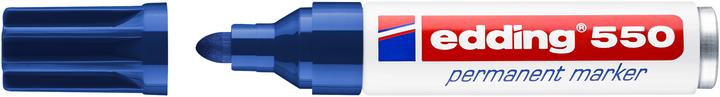 Actual product image Edding Permanent marker 550 (Blue, 4 mm, 1 x)