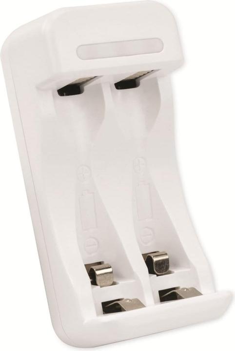 Image du produit Ansmann Chargeur Basic II avec 2 piles rechargeables AA 1300mAh (1 pcs, AA, 1300 mAh, Batterie)