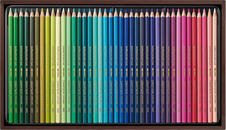Immagine prodotto Caran d'Ache Supracolor Aquarelle Holzkoffer (Multicolore, 80 x)