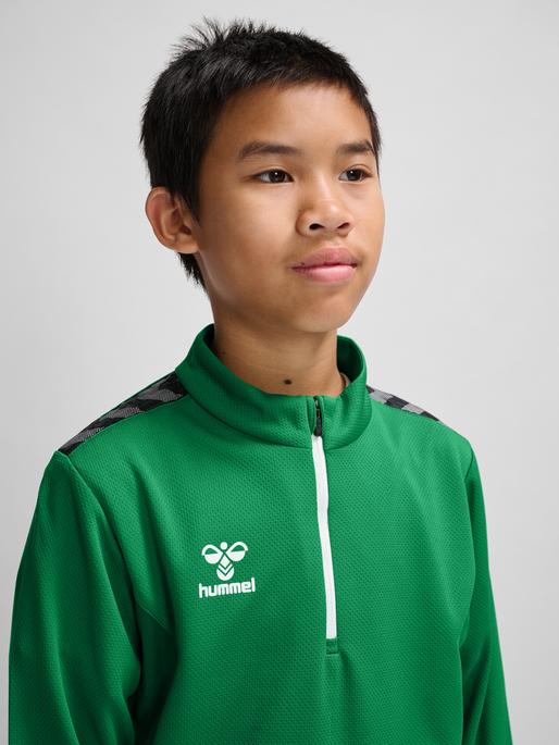 Actual product image hummel Hmlauthentic Half Zip Sweat Kids (128)