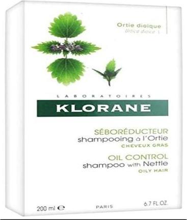 Actual product image Klorane Oil Control (200 ml, Liquid shampoo)