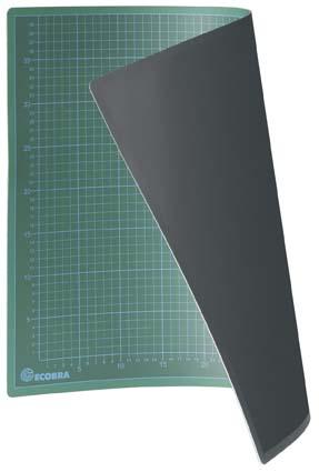 Ecobra Twin-Cutting Mat grün/schwarz 45x60 cm (60 x 45 cm)