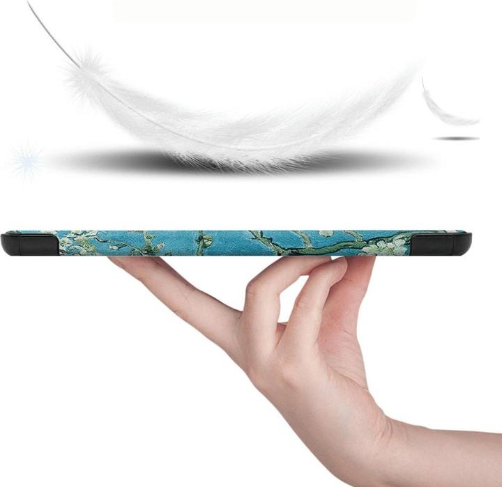 Actual product image Cover-Discount Galaxy Tab S9 FE+ - Tri-fold Smart Case Blossoms (Galaxy Tab S9 FE+)