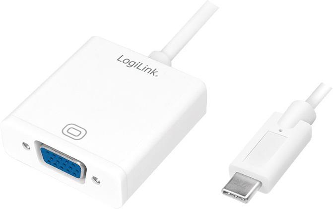 Actual product image LogiLink USB Typ-C zu (VGA, 4.50 cm)