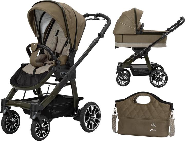 Produktbild Hartan All-Terrain GTR Mercedes-Benz 3in1 Set mit Falttragetasche und Bag2Go