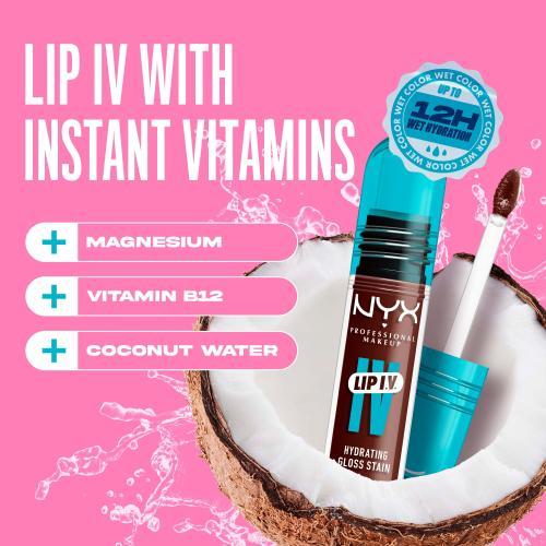 Actual product image NYX Professional Make-Up Lip IV (05 Mocha Me Wet)