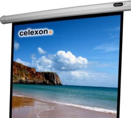Produktbild Celexon Economy electric screen - Leinwand - Deckenmontage möglich, geeignet für Wandmon (120.08", 1:1)