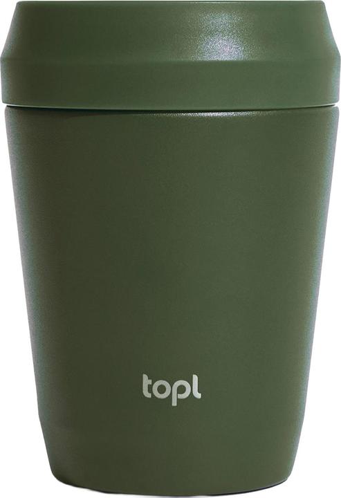 Produktbild Topl Trinkbecher To Go Patentierter 360° Deckel Edelstahl 235ml (0.24 l)