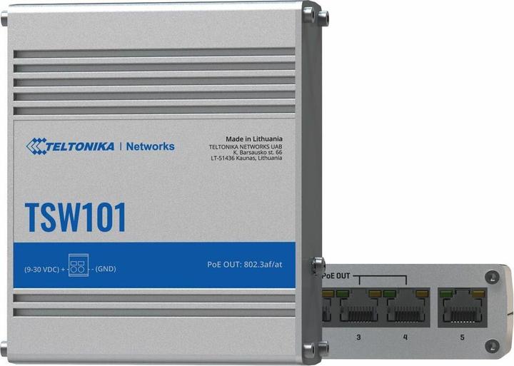 Image du produit Teltonika TSW101 dédié à l'automobile (5 Ports)