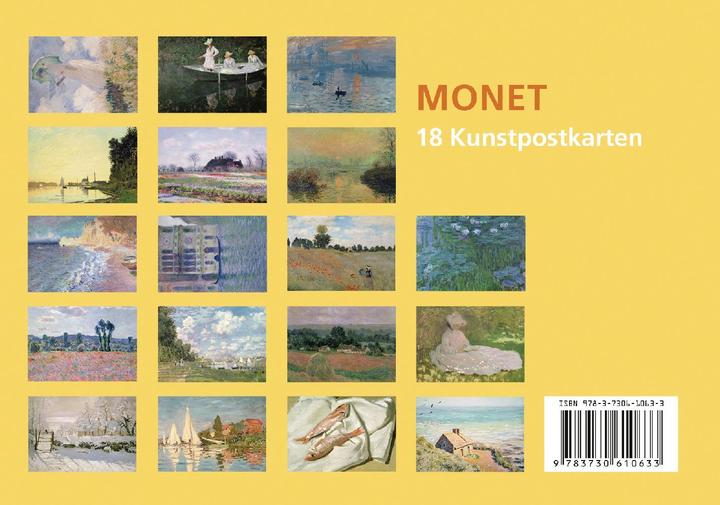 Image du produit Set de cartes postales Claude Monet (22 pcs)