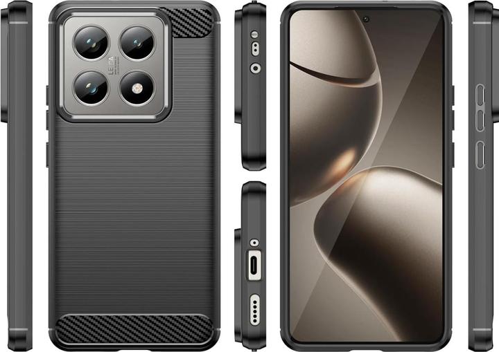 Produktbild Screenguard Carbon Brushed Soft TPU Case (Xiaomi 14T Pro)