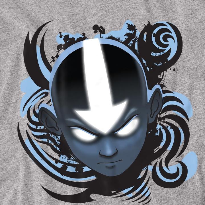 Produktbild Avatar: The Last Airbender Blue and Black TShirt (L)