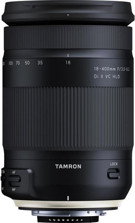 Immagine prodotto Tamron AF 18-400mm f / 3.5-6.3 Di II VC HLD, Nikon F (Nikon F, APS-C / DX)