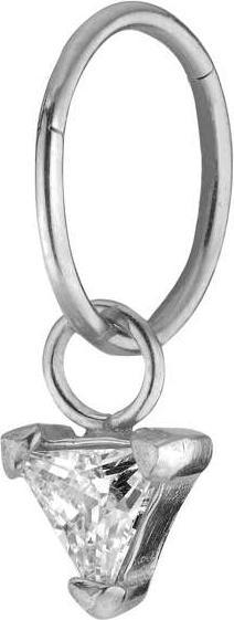 Bijouteria Ohrpiercing (Chirurgenstahl 316L, Kristall)