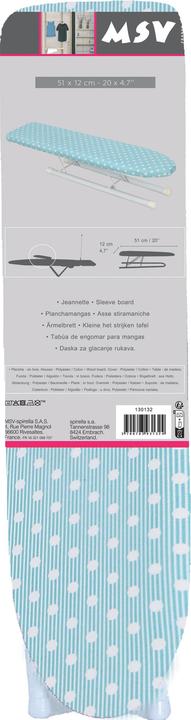 Produktbild MSV Jeannette Bügelbrett (53 x 13 cm)