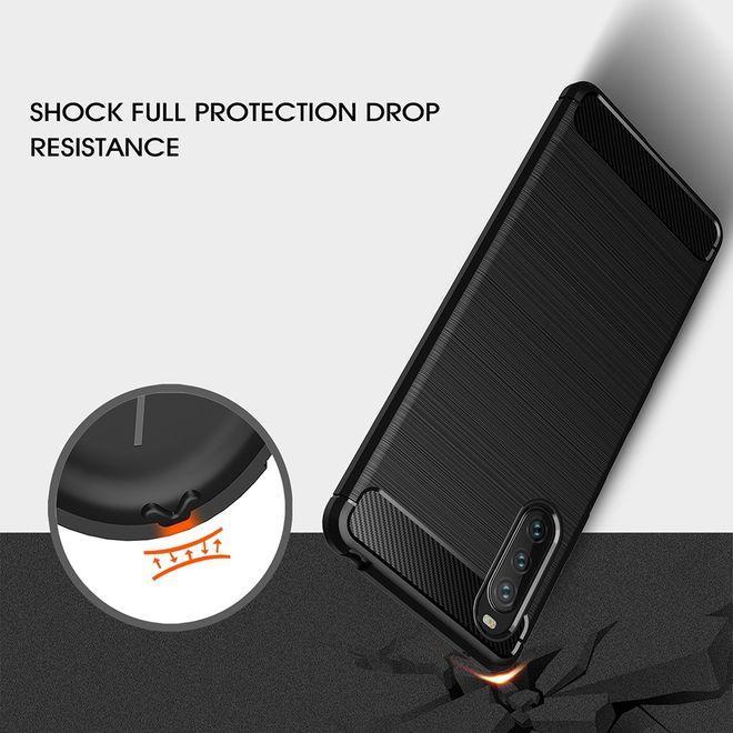 Actual product image MU Style Carbon Fiber TPU Softcase Series (Sony Xperia 10 III)