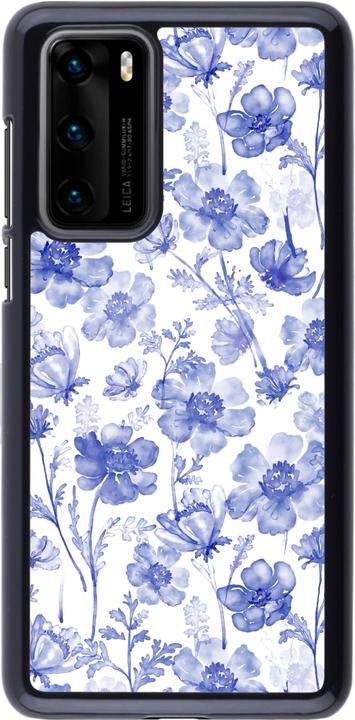 Image du produit PhoneLook Coque Spring 23 watercolor blue flowers (Huawei P40)