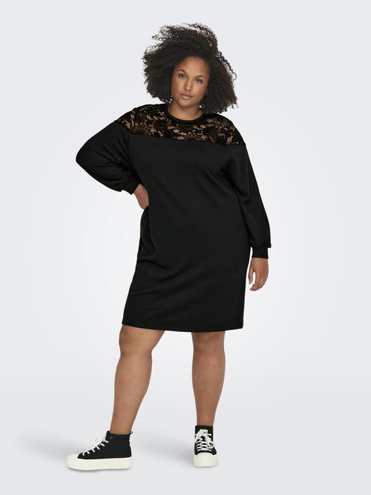 Produktbild Only Curvy Spitzen Kleid mit langen Ärmeln (XL)